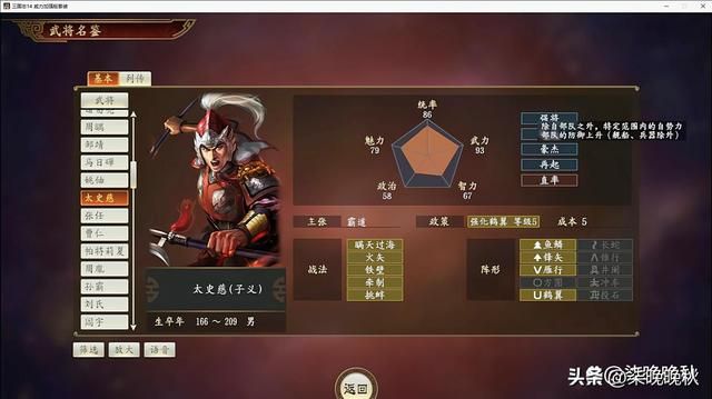 三国志14_个性介绍，捕缚和辅佐比金色的都要好用