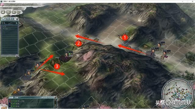三国志11_河北各城堵路技巧，让敌方有路可走又无从下脚