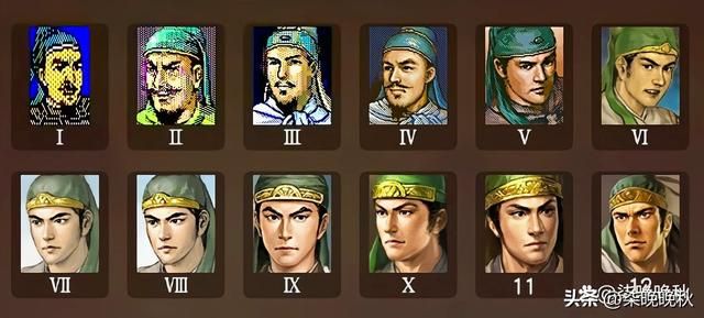 三国志系列1代到14代，全能姜维比能打的智力高，比智力高的能打