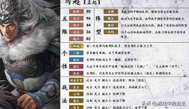 三国志8：打仗10队人马，最佳阵容选这几人！