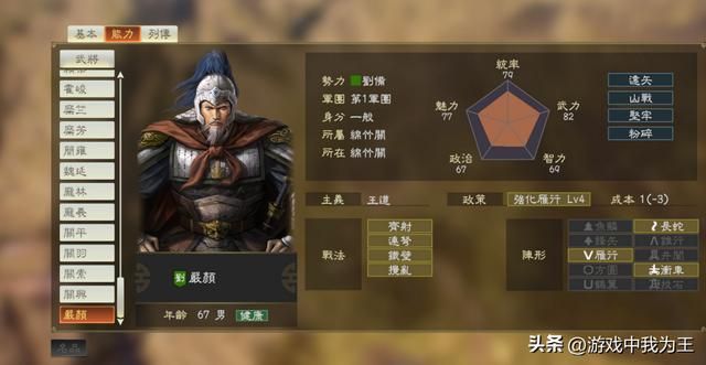 三国志14这几个武将严重被低估，看看有没有你心中的英雄