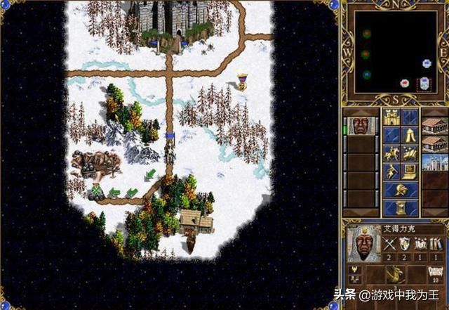 英雄无敌3：这才是有后期大兵团决战潜力的地图！