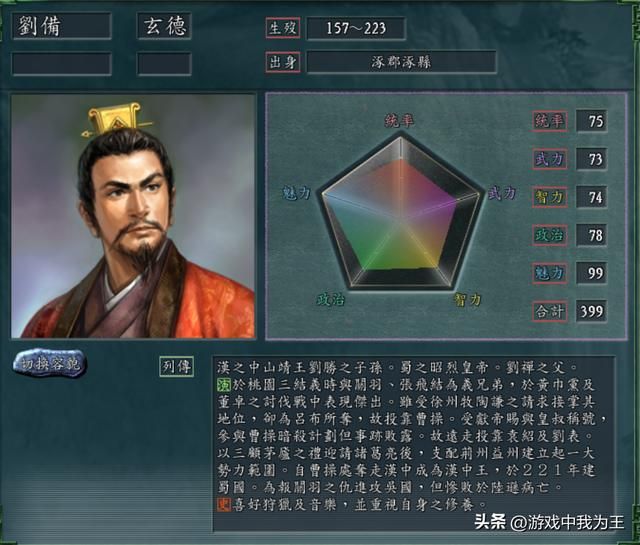 三国志11：霸王给副将才是最合理的用法！