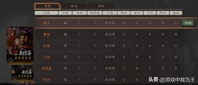 三国志11：这几个被低估的武将，在历史大有作为，让人意难平！