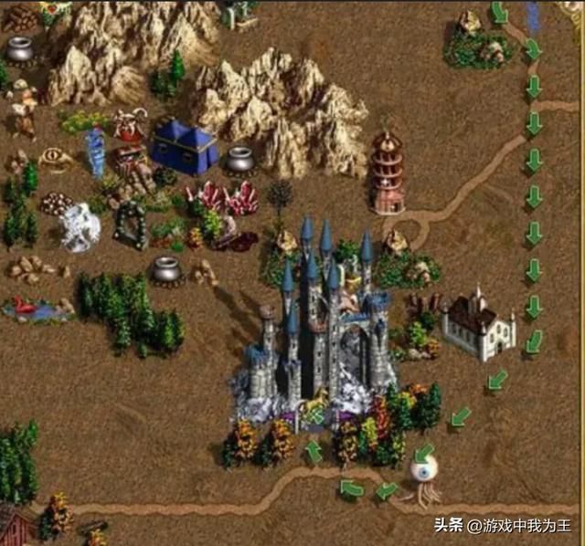 英雄无敌3：高难度图这些才是核心，攻击类魔法没啥用！