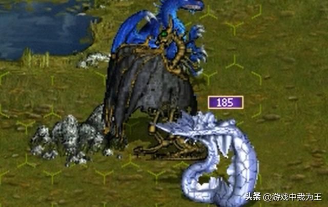 英雄无敌3：宁愿选一个圣龙也不要20个蛮牛！