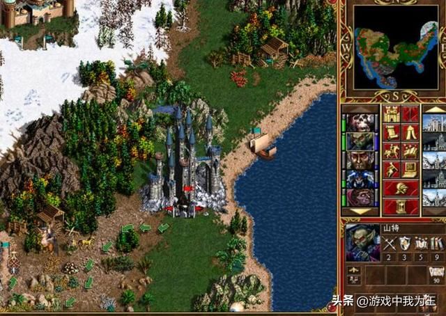 英雄无敌3：200难度的随机地图，墓园里打高分，没有谁比它更强！