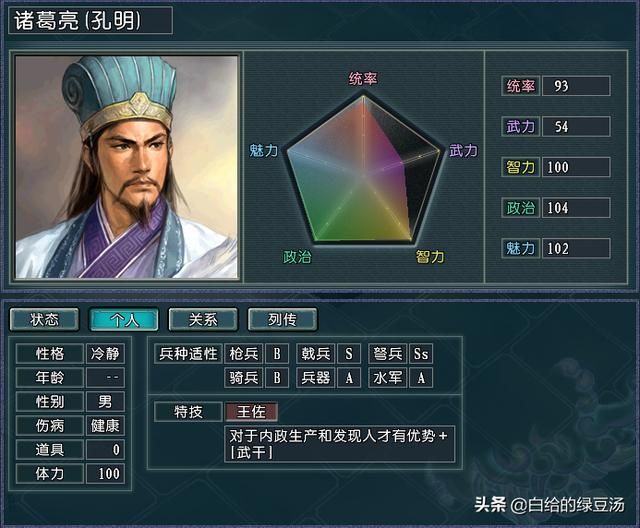 乱世能臣，三国志11血色衣冠：看四大王佐如何辅君治国