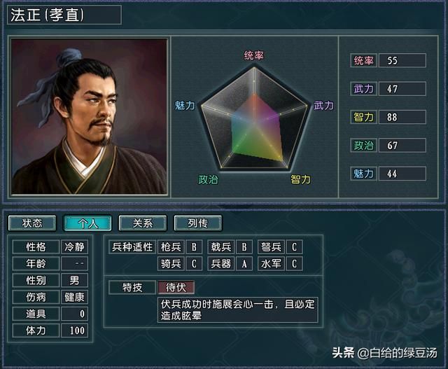 乱世能臣，三国志11血色衣冠：看四大王佐如何辅君治国