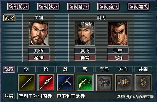 摧枯拉朽 三国志11血色衣冠：各势力开局最强弩兵阵容大盘点
