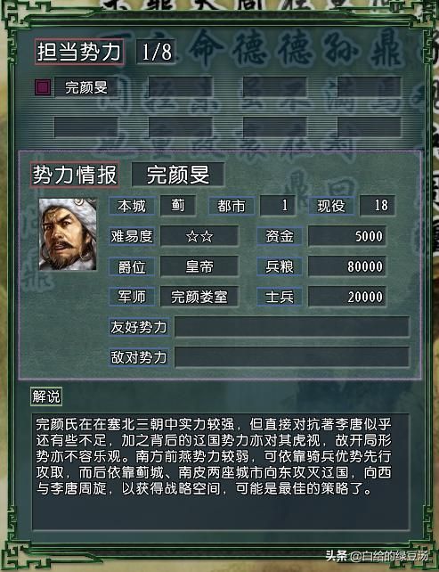 称霸中原 三国志11问鼎天下：不输一线势力的中层势力盘点