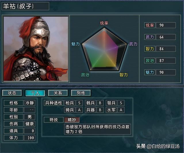 各领风骚 三国志11：游戏后期超强名将大盘点