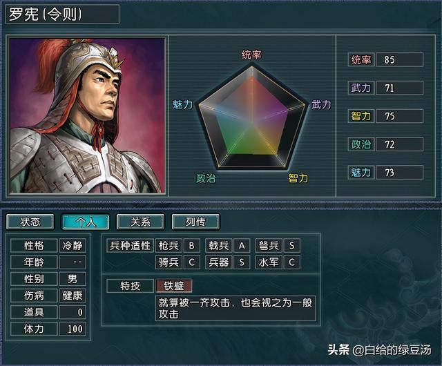 各领风骚 三国志11：游戏后期超强名将大盘点
