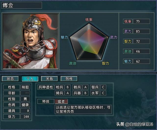 各领风骚 三国志11：游戏后期超强名将大盘点