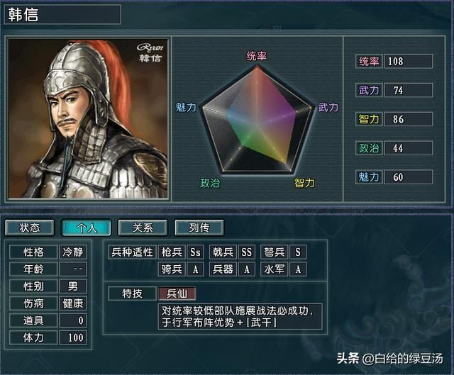 三国志11血色衣冠：最强适性武将大盘点