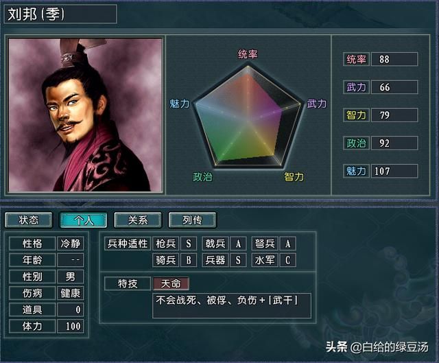 三军主帅，锐不可当 三国志11血色衣冠：光环武将大解析