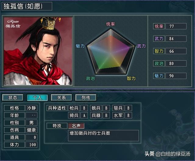 三国志11血色衣冠：三星势力，真正的扮猪吃老虎