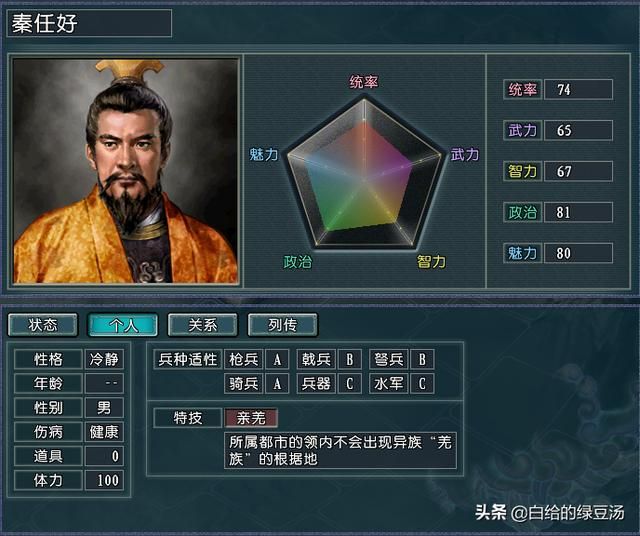 三国志11血色衣冠：各星难度开局最简单的势力排行