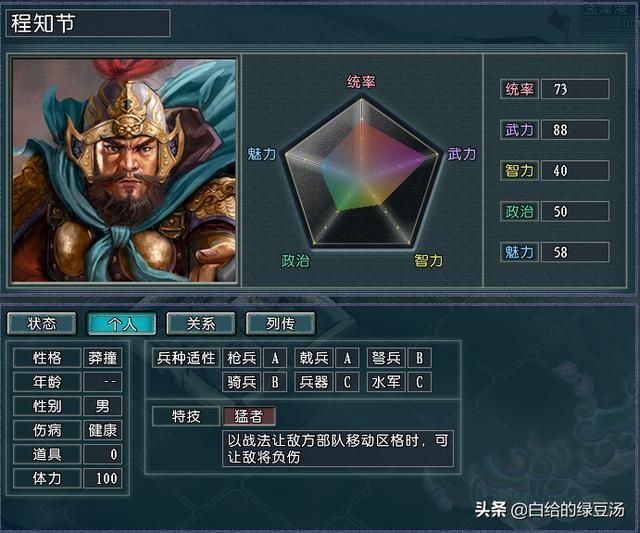 三国志11血色衣冠：科技树各路线最强特技大盘点