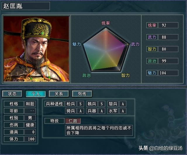 三国志11血色衣冠：最佳君主人选大盘点