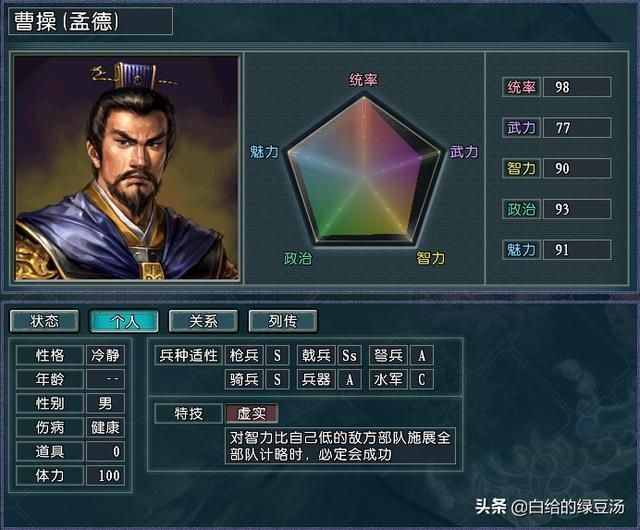 三国志11血色衣冠：最佳君主人选大盘点