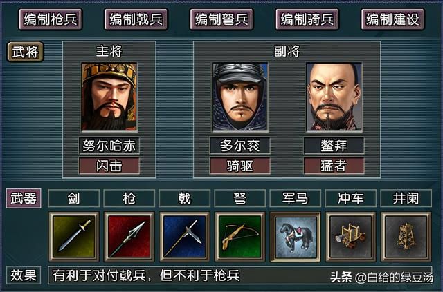 三国志11逐鹿天地：最强骑兵阵容归属谁家？