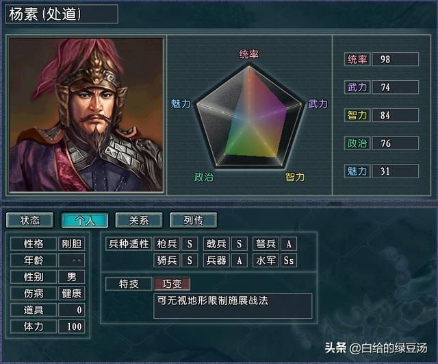 三国志11问鼎中原：正统王朝实力大盘点（上）