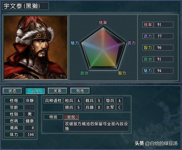 外强中干三国志11血色衣冠：看似强大，实际却颇受限制的特技