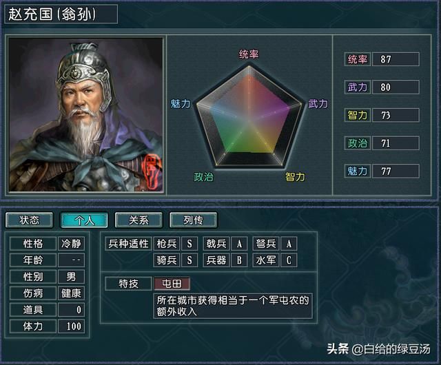 外强中干三国志11血色衣冠：看似强大，实际却颇受限制的特技