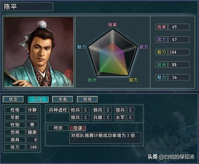 外强中干三国志11血色衣冠：看似强大，实际却颇受限制的特技