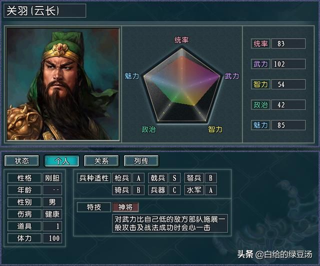 最好的都在隔壁 三国志11血色衣冠：相邻势力特技互补组合