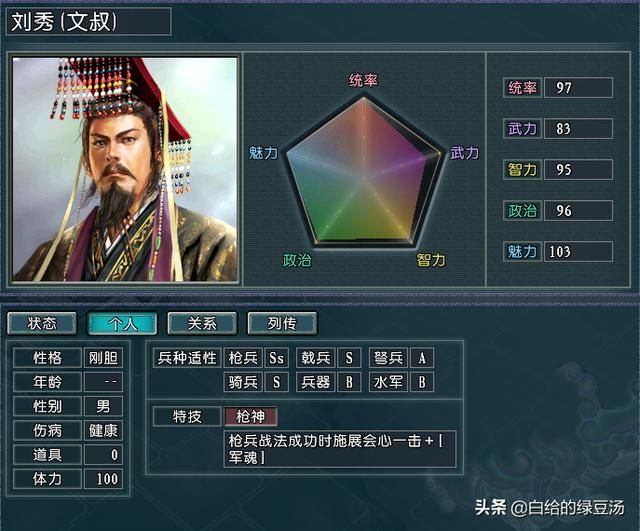 三国志11：如果有可能，这些历史武将能否成为属性全才？