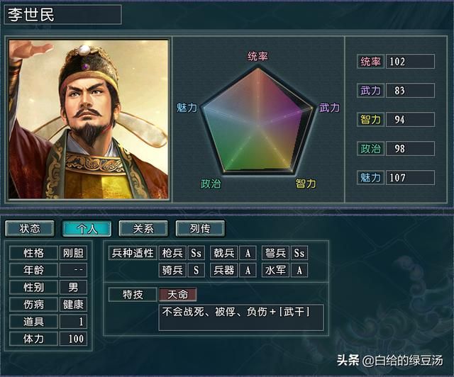 三国志11：如果有可能，这些历史武将能否成为属性全才？