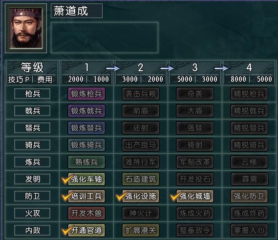 三国志11血色衣冠开局最强科技势力大盘点（二）