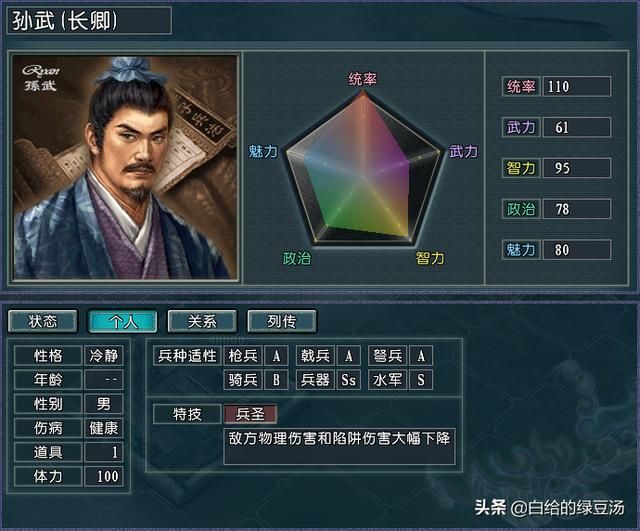 最强矛盾之争 三国志11血色衣冠：战神、兵圣大解析