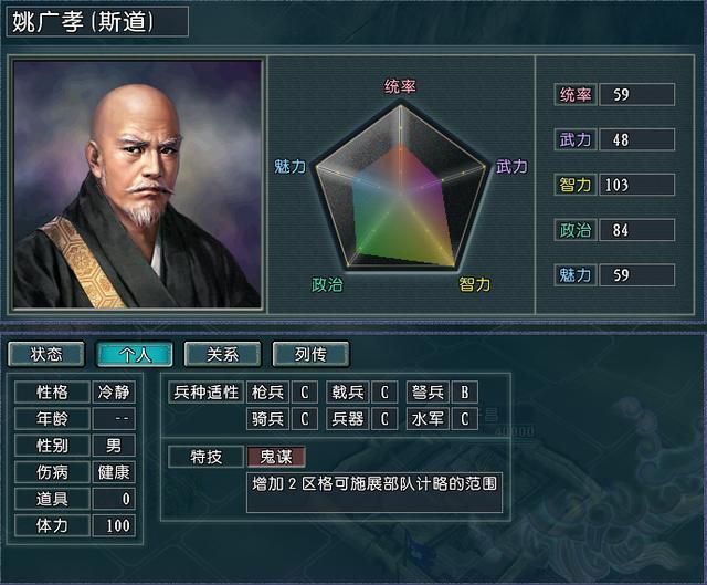 三国志11血色衣冠：高属性小透明武将大盘点