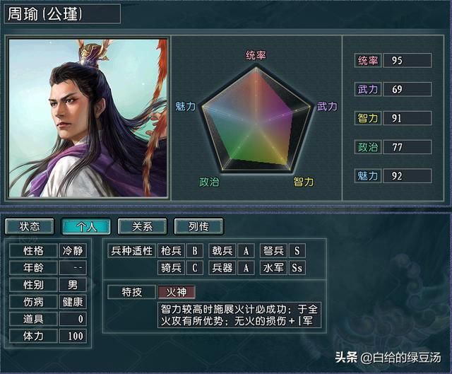 三国志11：大战经验包受益武将武将大盘点！（血色、逐鹿）
