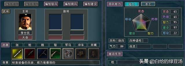 血色衣冠和原版三国志11的数值存在哪些数值差别呢？