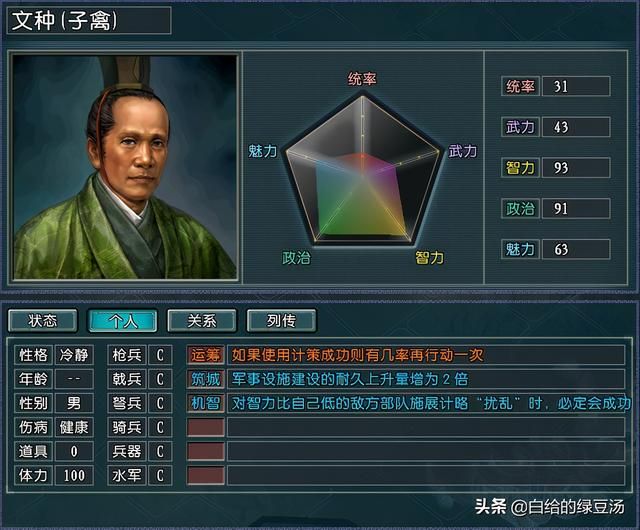 三国志11：真英雄平衡版 最强谋士能否一计定乾坤？