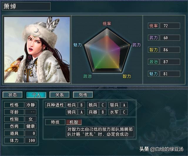 三国志11逐鹿天地：新增女武将对于势力的提升有多少呢？