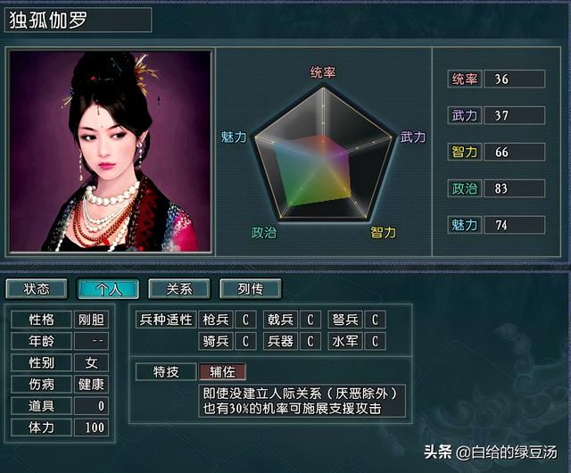 三国志11逐鹿天地：新增女武将对于势力的提升有多少呢？