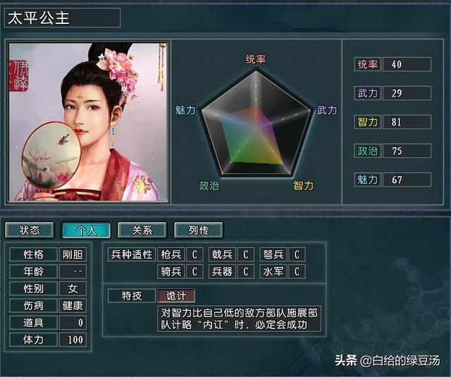 三国志11逐鹿天地：新增女武将对于势力的提升有多少呢？