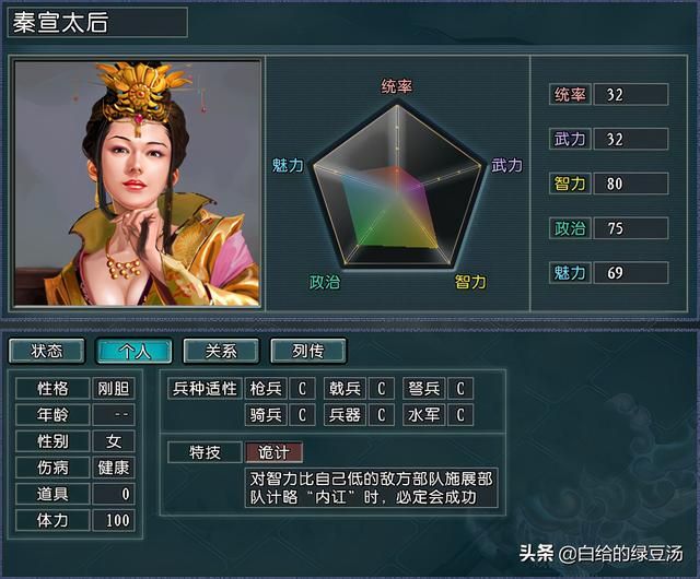 三国志11逐鹿天地：新增女武将对于势力的提升有多少呢？