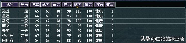 三国志11：血色衣冠中有趣的小知识！（不定期更新）
