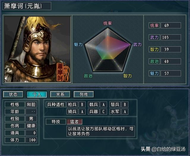 三国志11血色衣冠：原版特技大改版