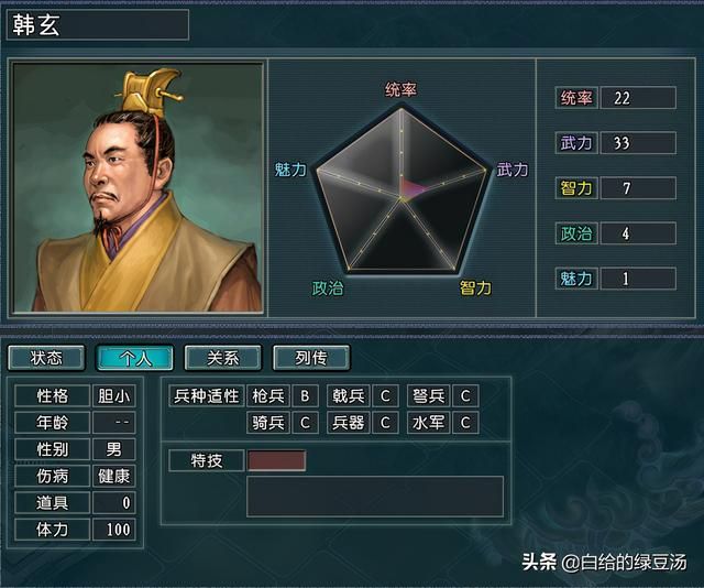 三国志11：太守的能力对于城池的影响你了解吗？