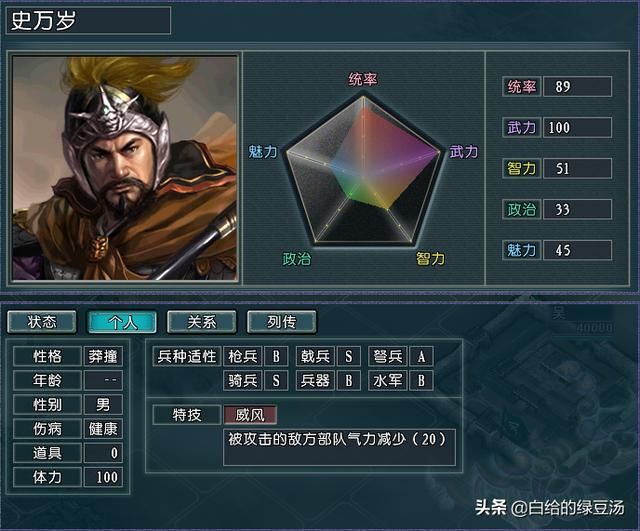 三国志11番外：游戏中各个时期的第一武将花落谁家？（下）