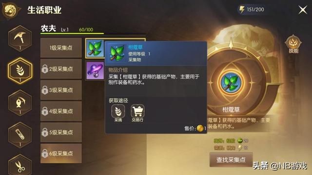 龙之谷2手游：探索生活技能，自动搜寻资源，打磨顶级装备！