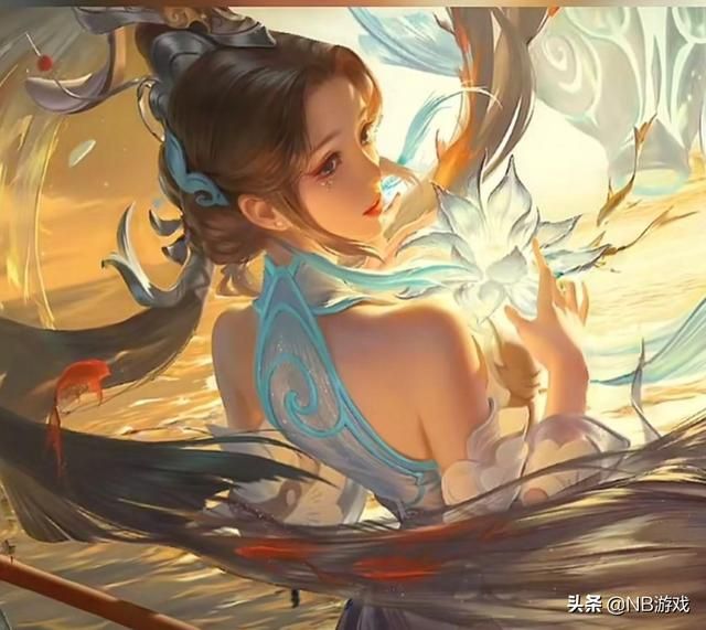 王者荣耀：大乔新皮肤，迎来白鹤梁女神露背设计！