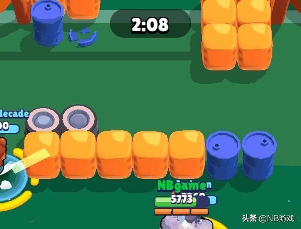 弗兰肯在荒野乱斗中用两招助队友赢一局快速进球